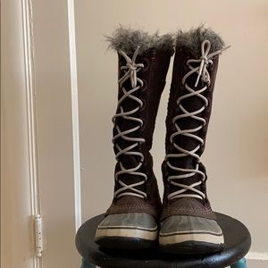 Sorel Waterproof Lace Up Boots